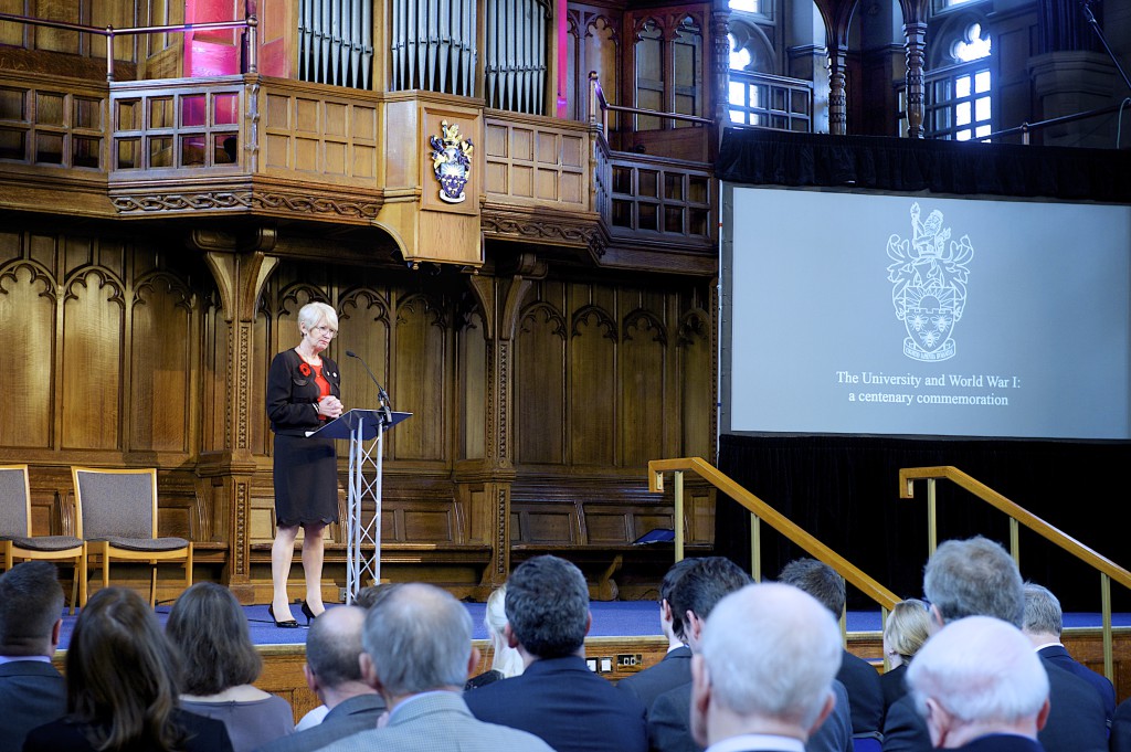  ‘The New Session’ by Professor FE Weiss, Vice-Chancellor (1913-1915), read by the President and Vice-Chancellor Professor Dame Nancy Rothwell 